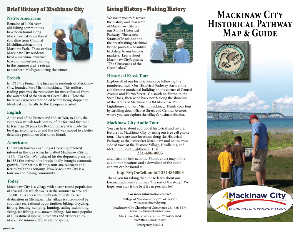 Mackinaw City Historical Pathway