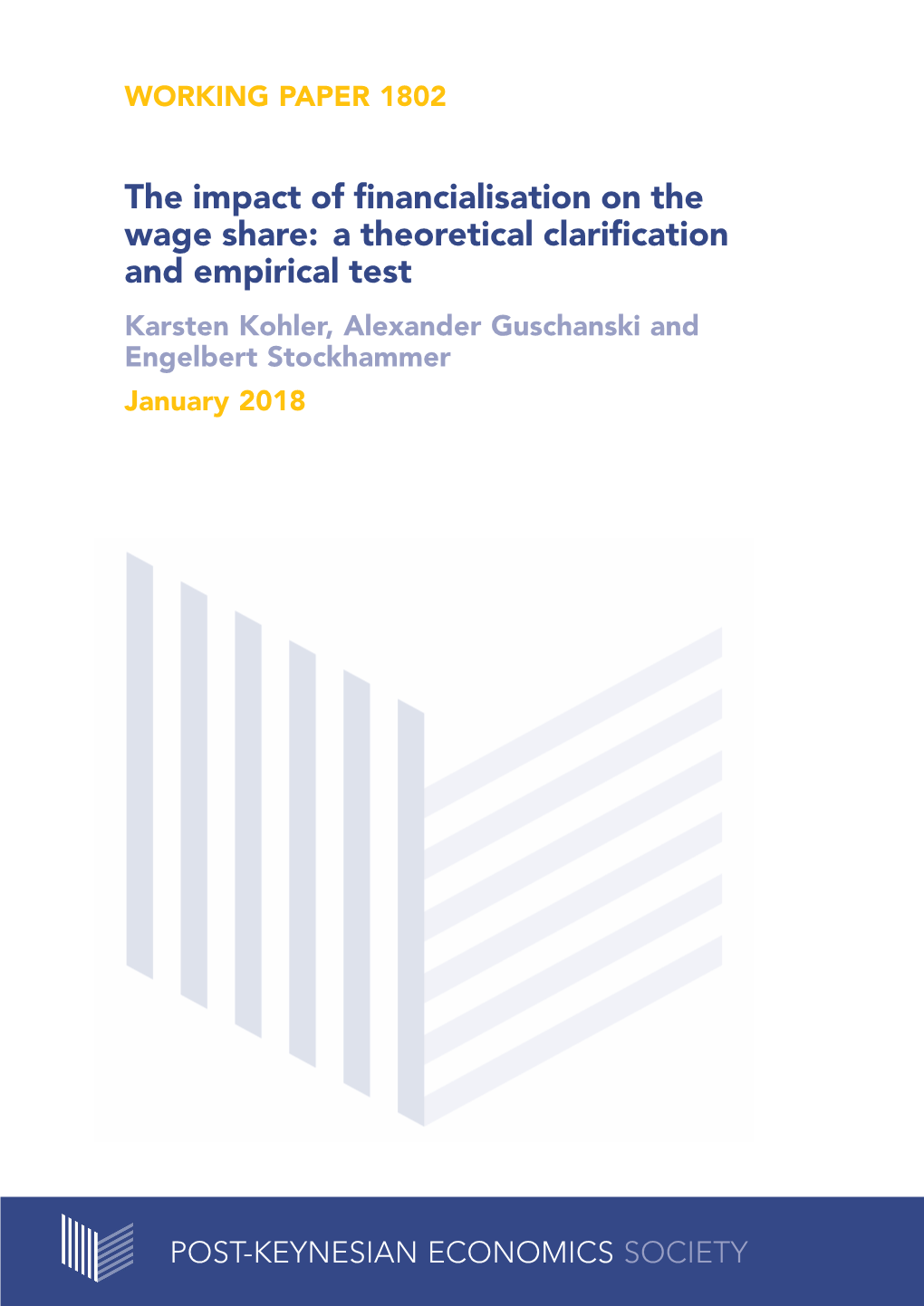 The Impact of Financialisation on the Wage Share: a Theoretical Clarification and Empirical Test