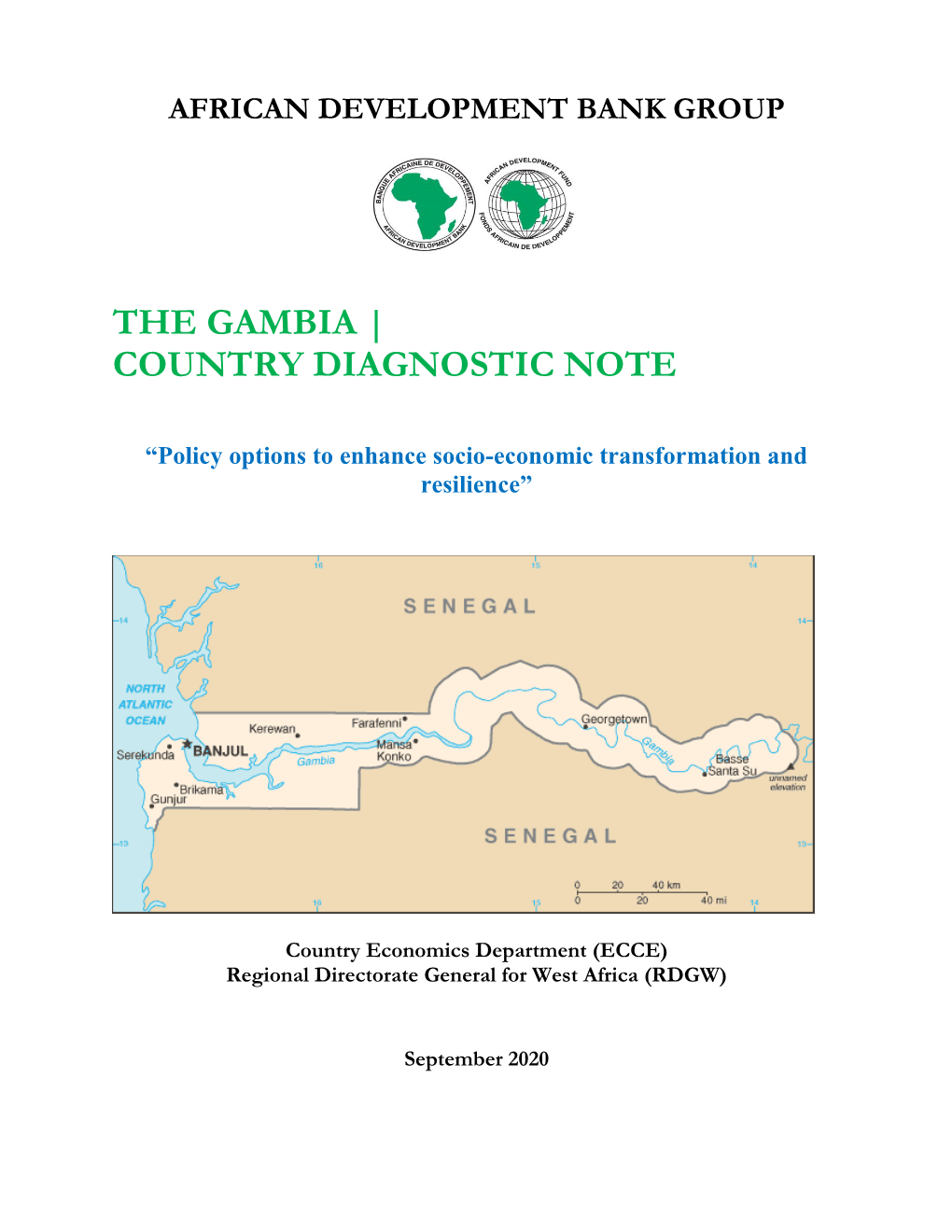 The Gambia | Country Diagnostic Note