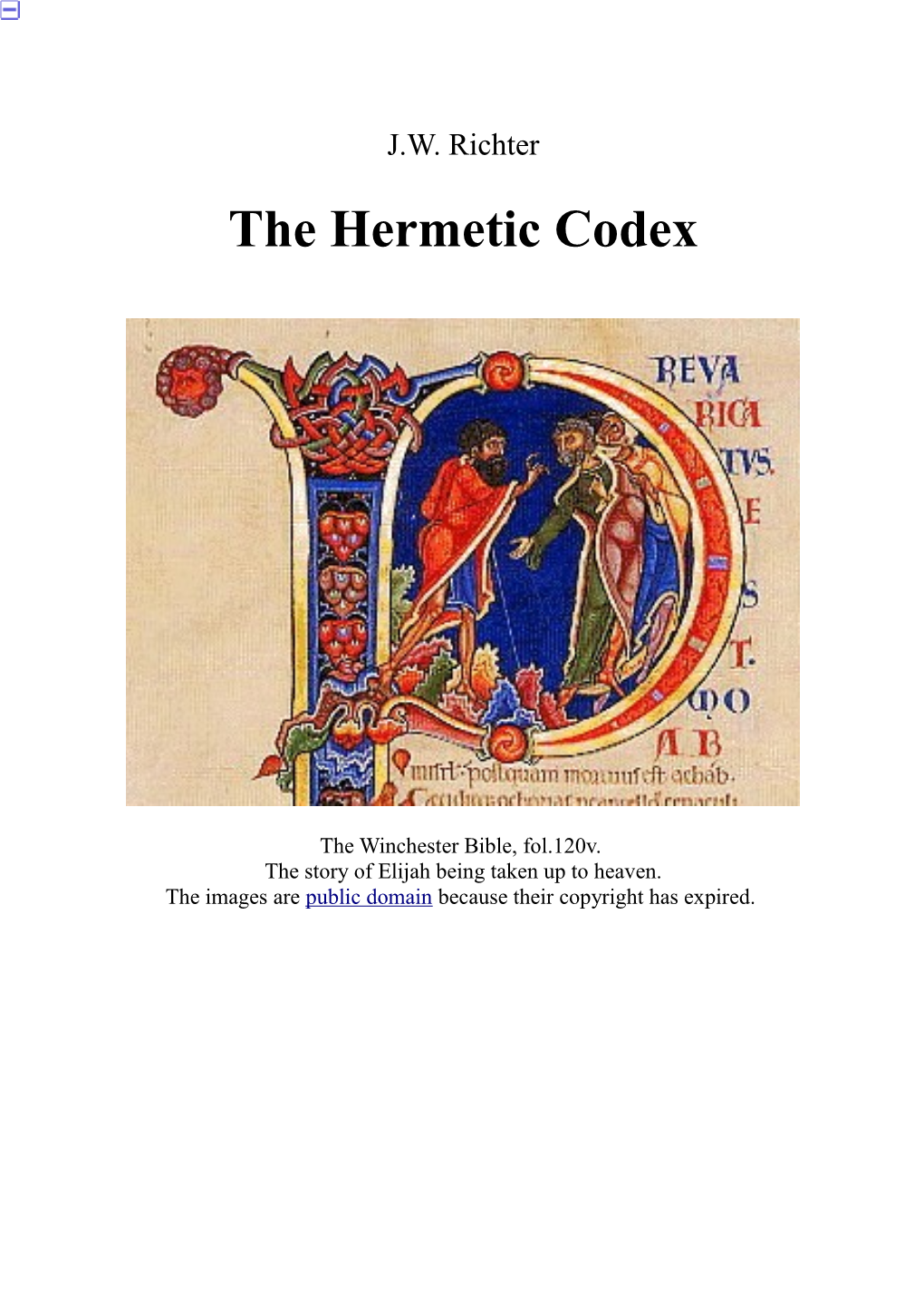 The Hermetic Codex