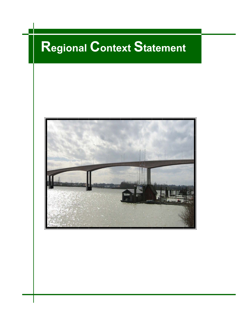 Regional Context Statement