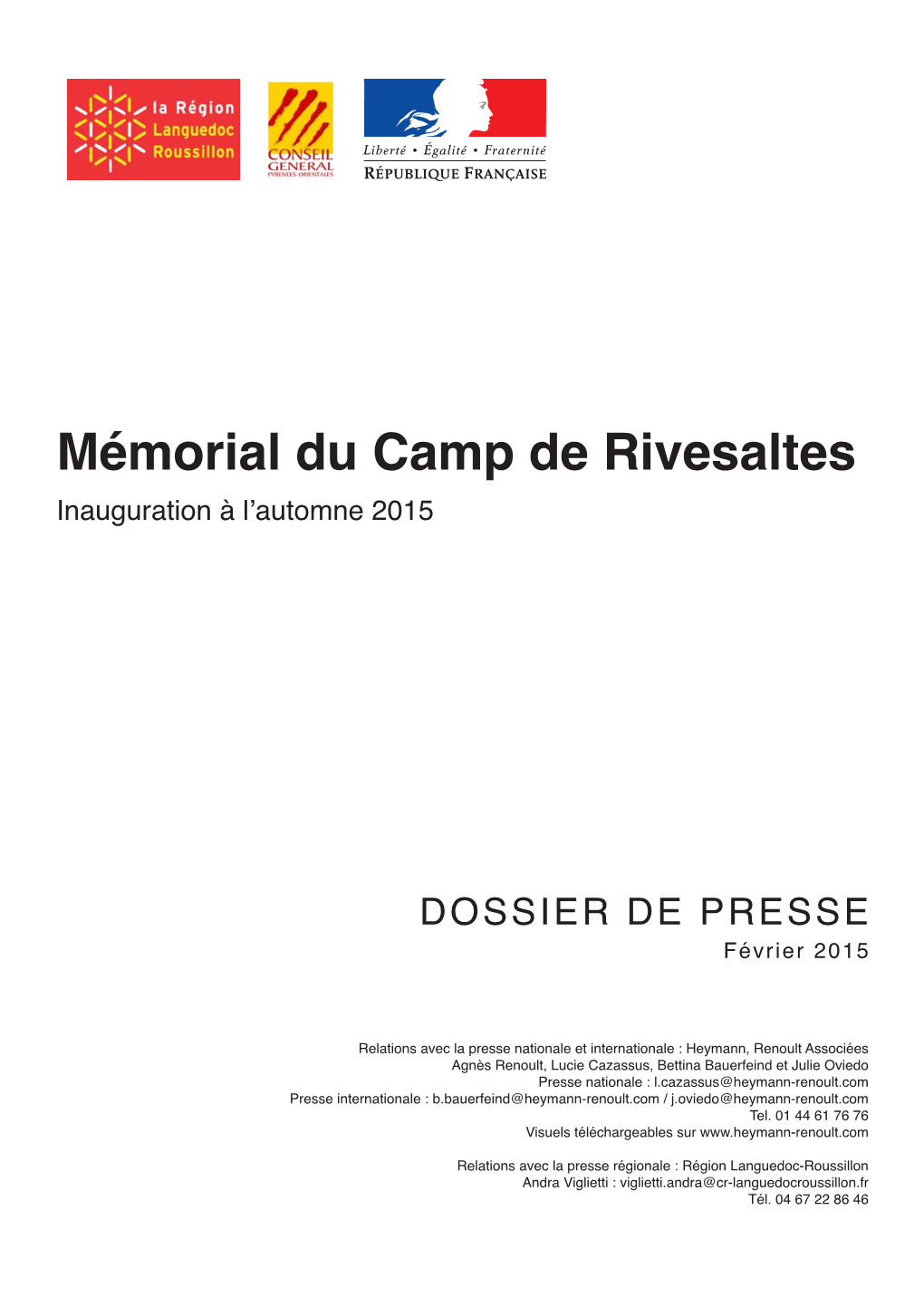Mémorial Du Camp De Rivesaltes Inauguration À L’Automne 2015