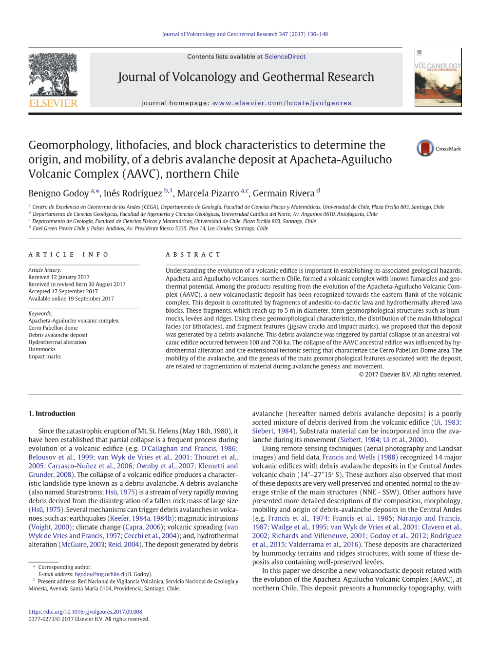 Geomorphology, Lithofacies, and Block Characteristics to Determine The