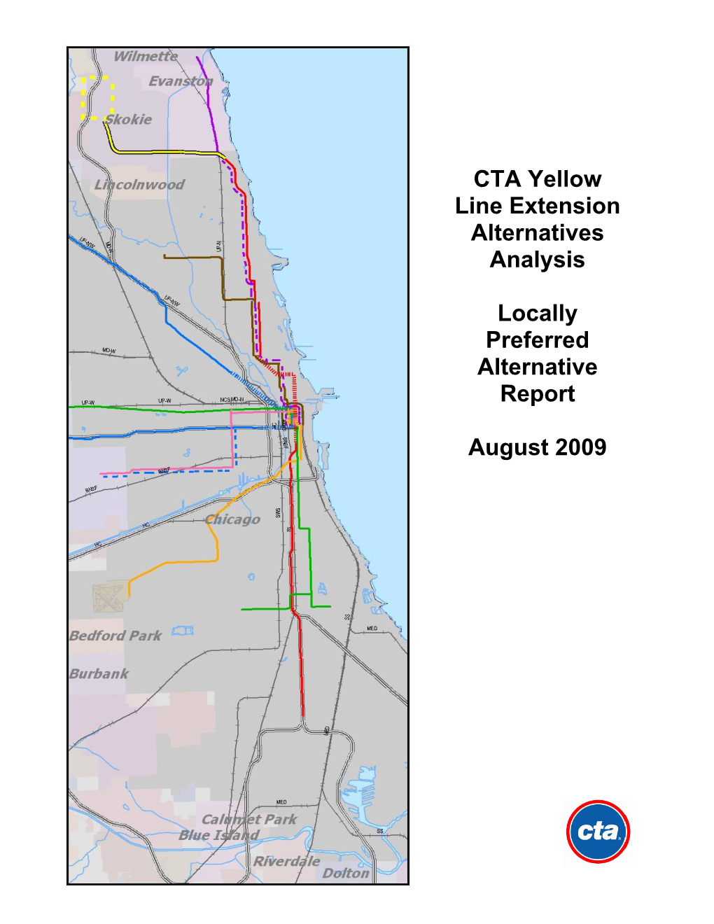 Yellow Line Extension Locally Preferred Alternative Report