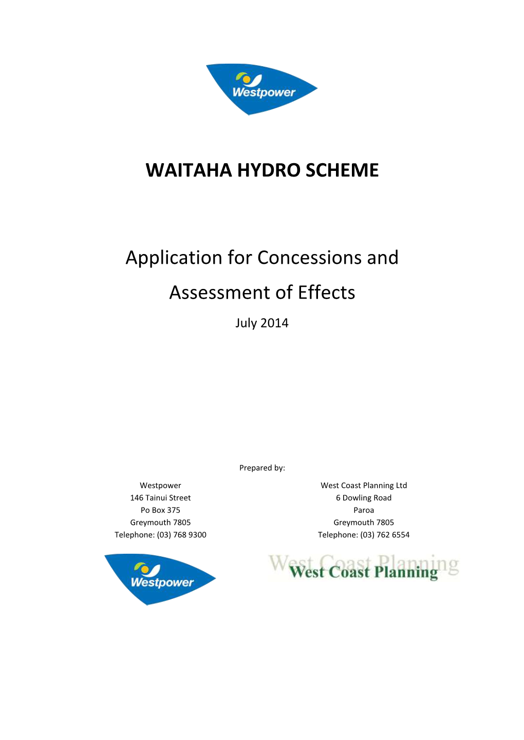 Waitaha Hydro Scheme