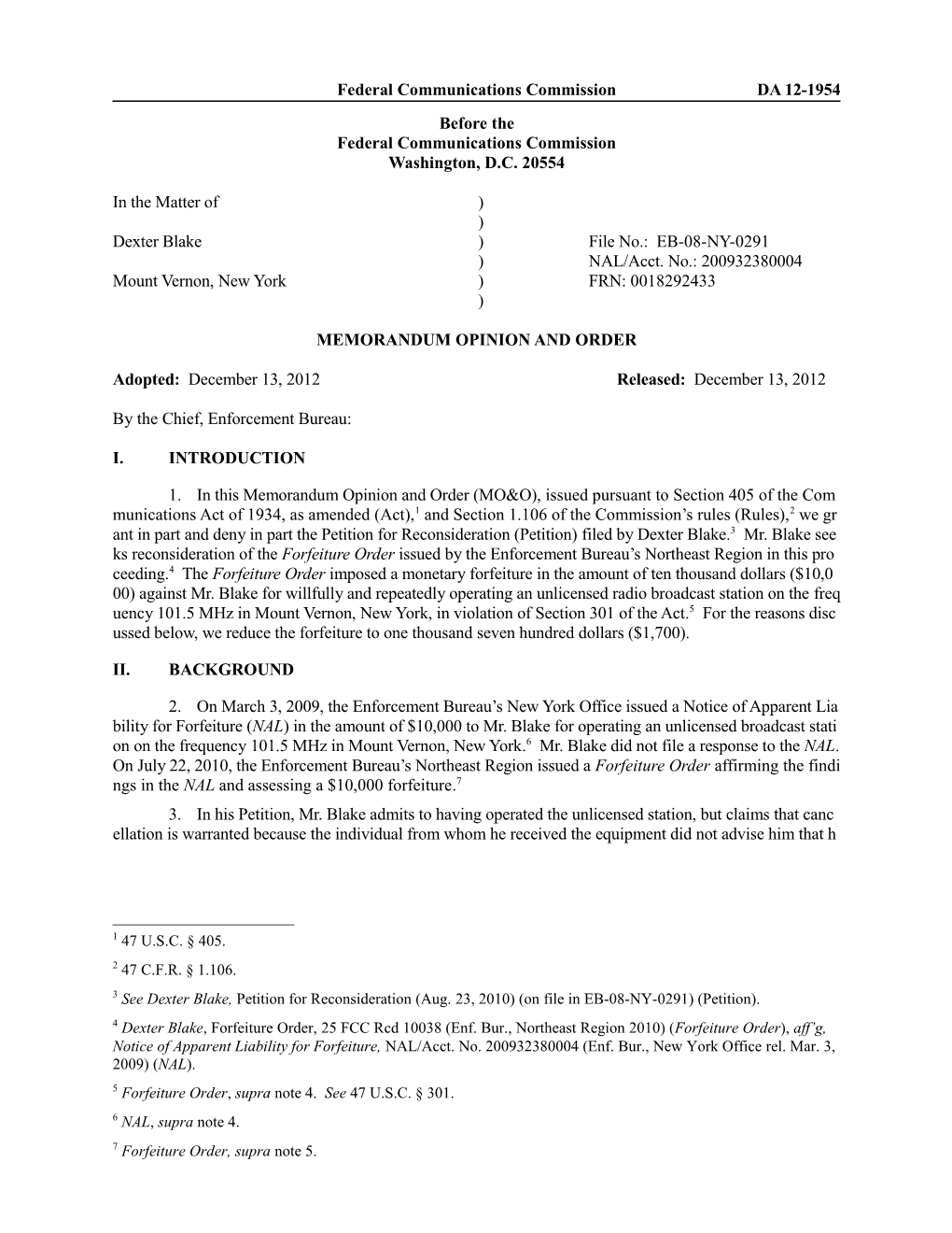 Memorandum Opinion and Order s30