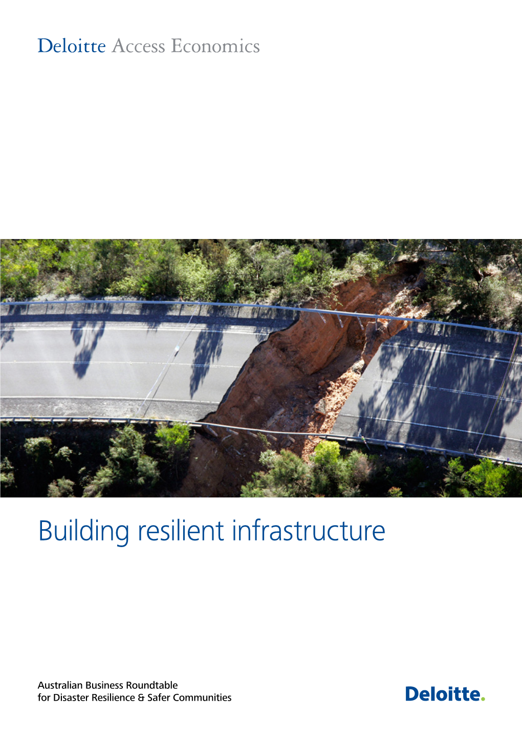 'Building Resilient Infrastructure' Report