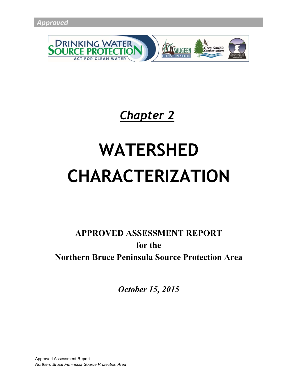 Watershed Characterization