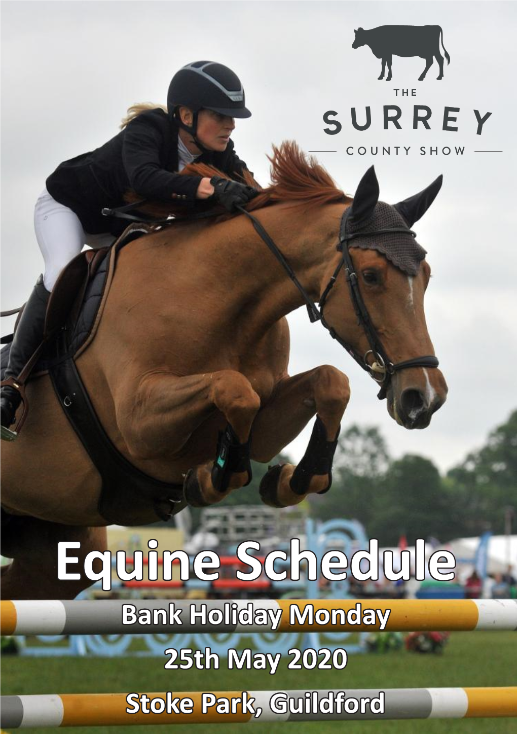 Equine Schedule Bank Holiday Monday 25Th May 2020 Stoke Park, Guildford 6 Vet General Equine Practice