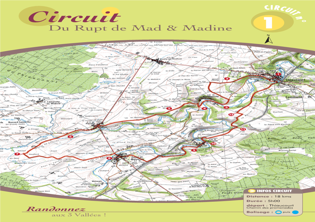 Circuit Du Rupt De Mad Et Madine