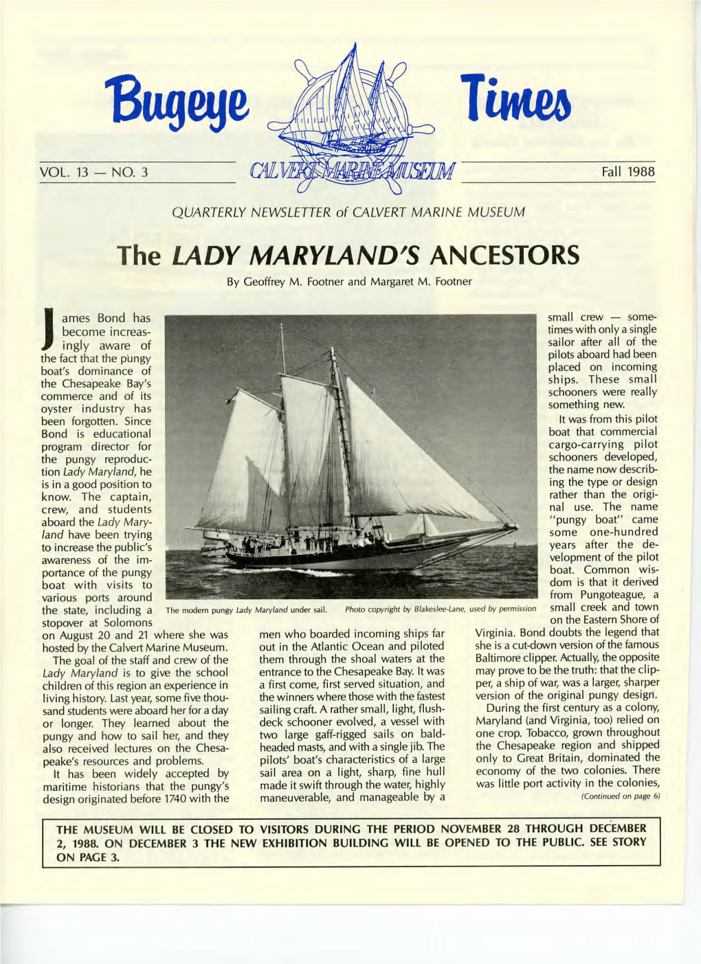 The LADY MARYLAND's ANCESTORS by Geoffrey M