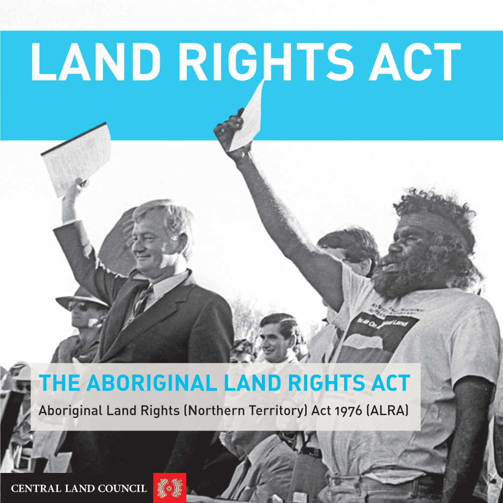 The Aboriginal Land Rights