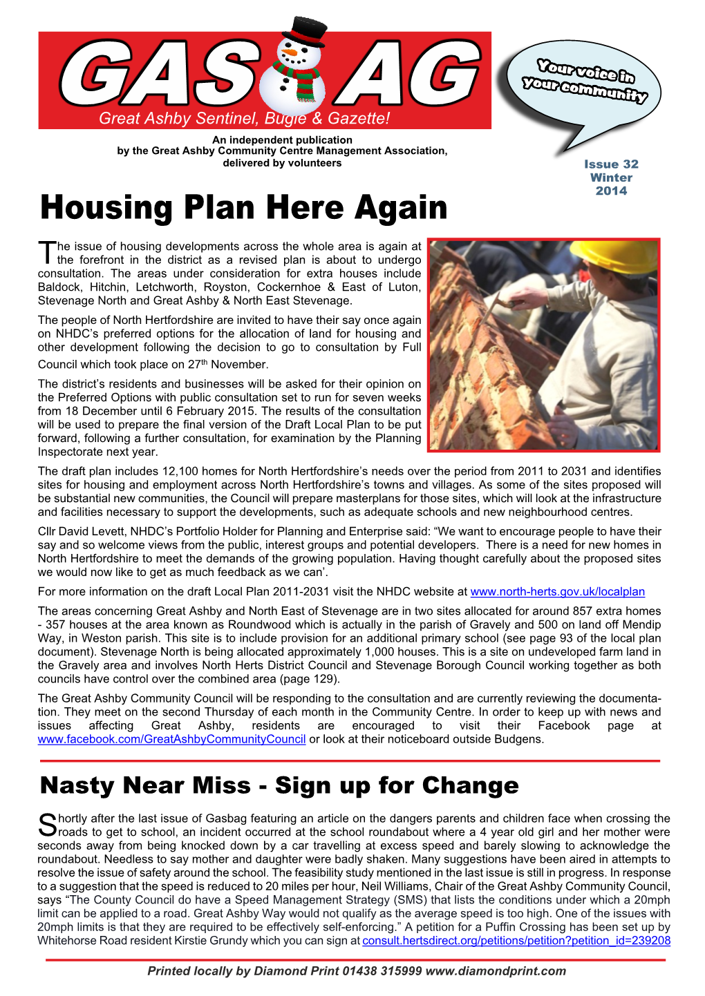 Housing Plan Here Again 2014