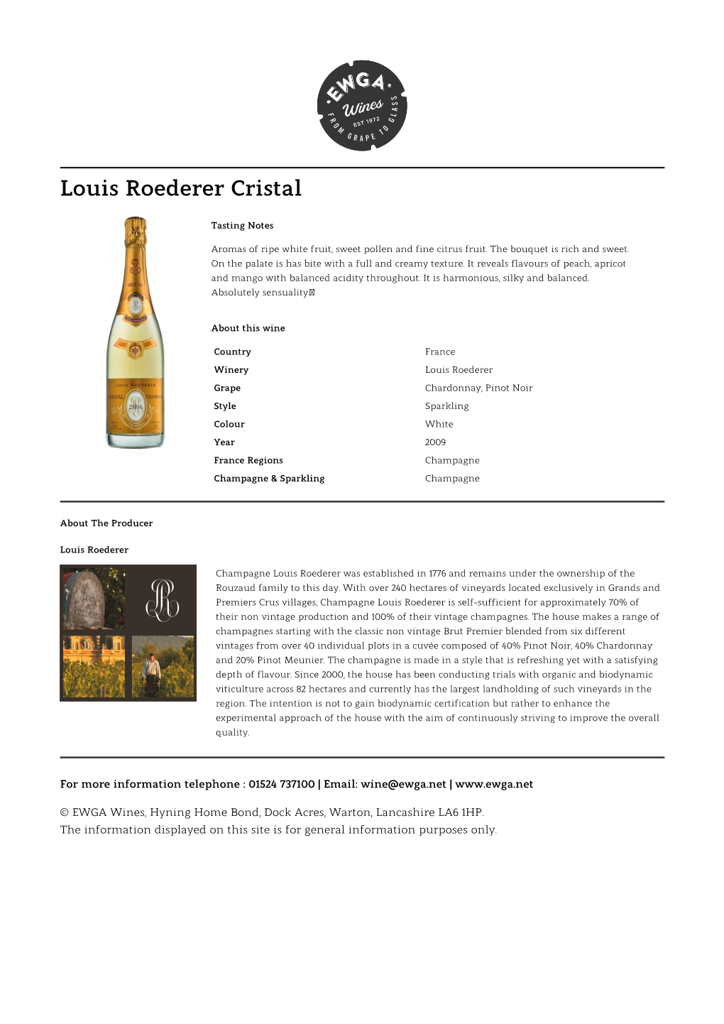 Louis Roederer Cristal