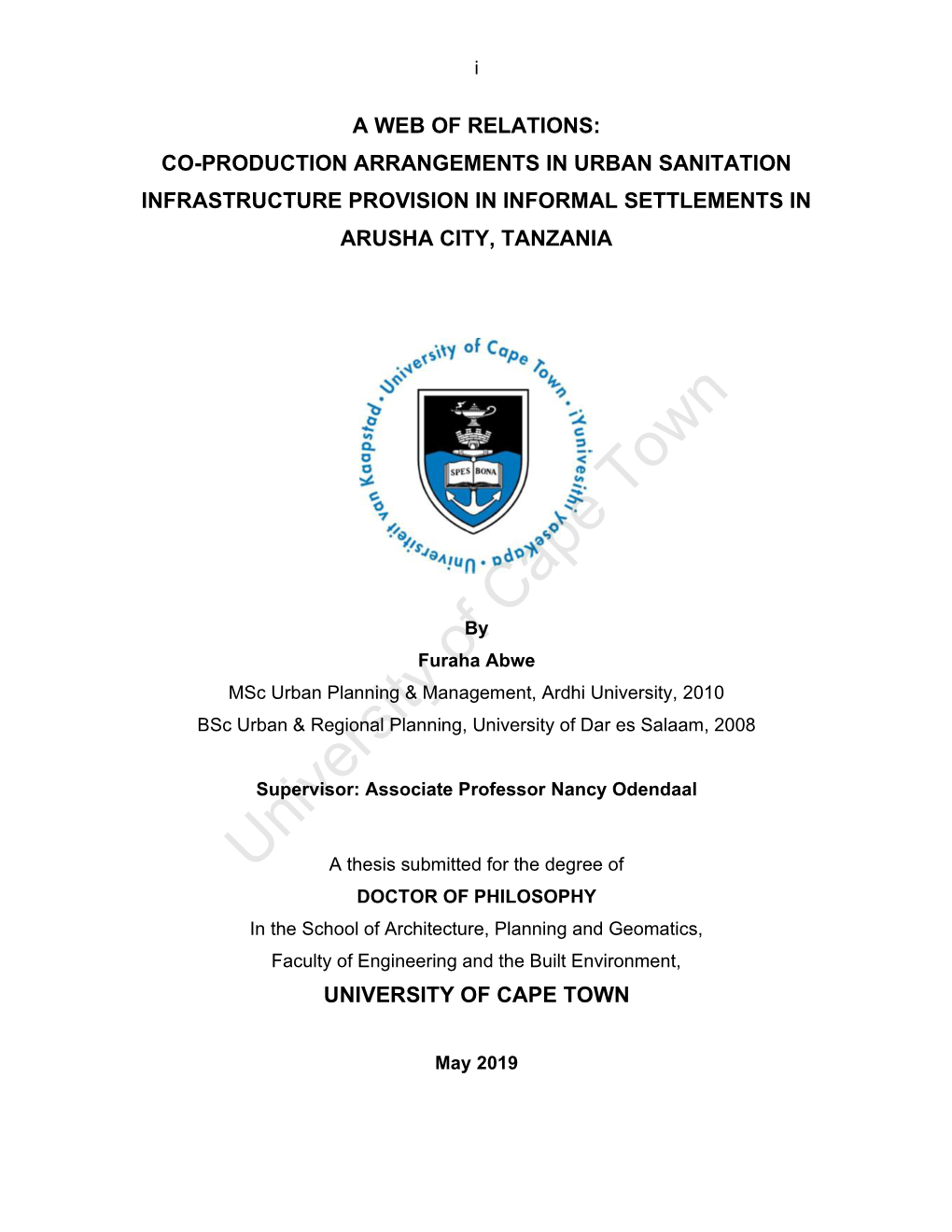 University of Cape Town