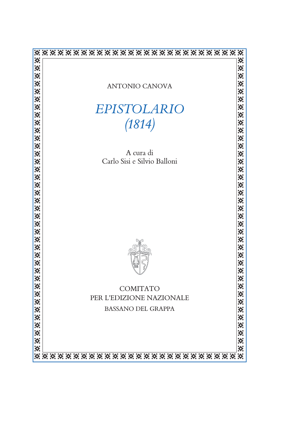 Epistolario (1814)