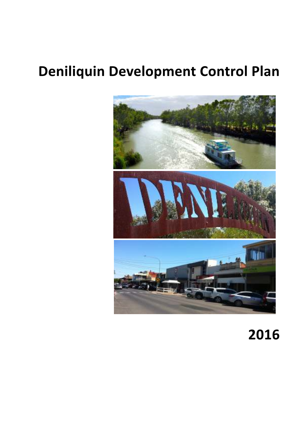 Deniliquin DCP 2016