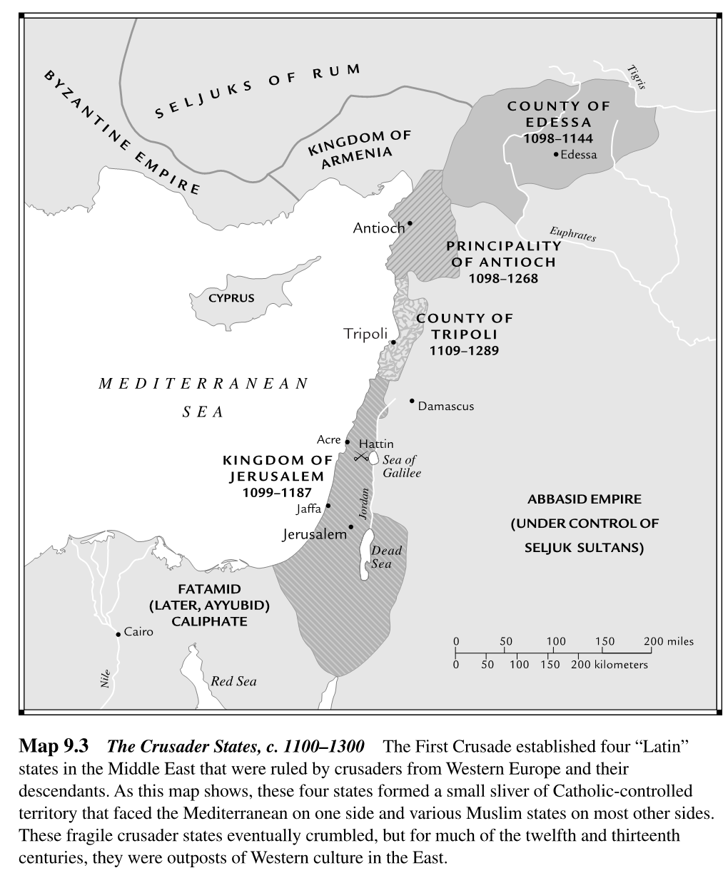 9.3 the Crusader States, C. 1100-1300