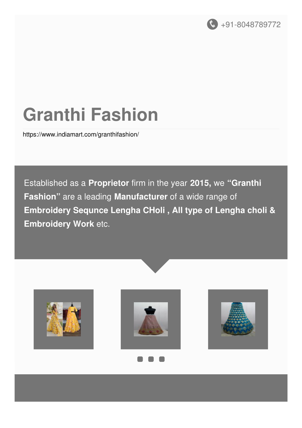 Granthi Fashion