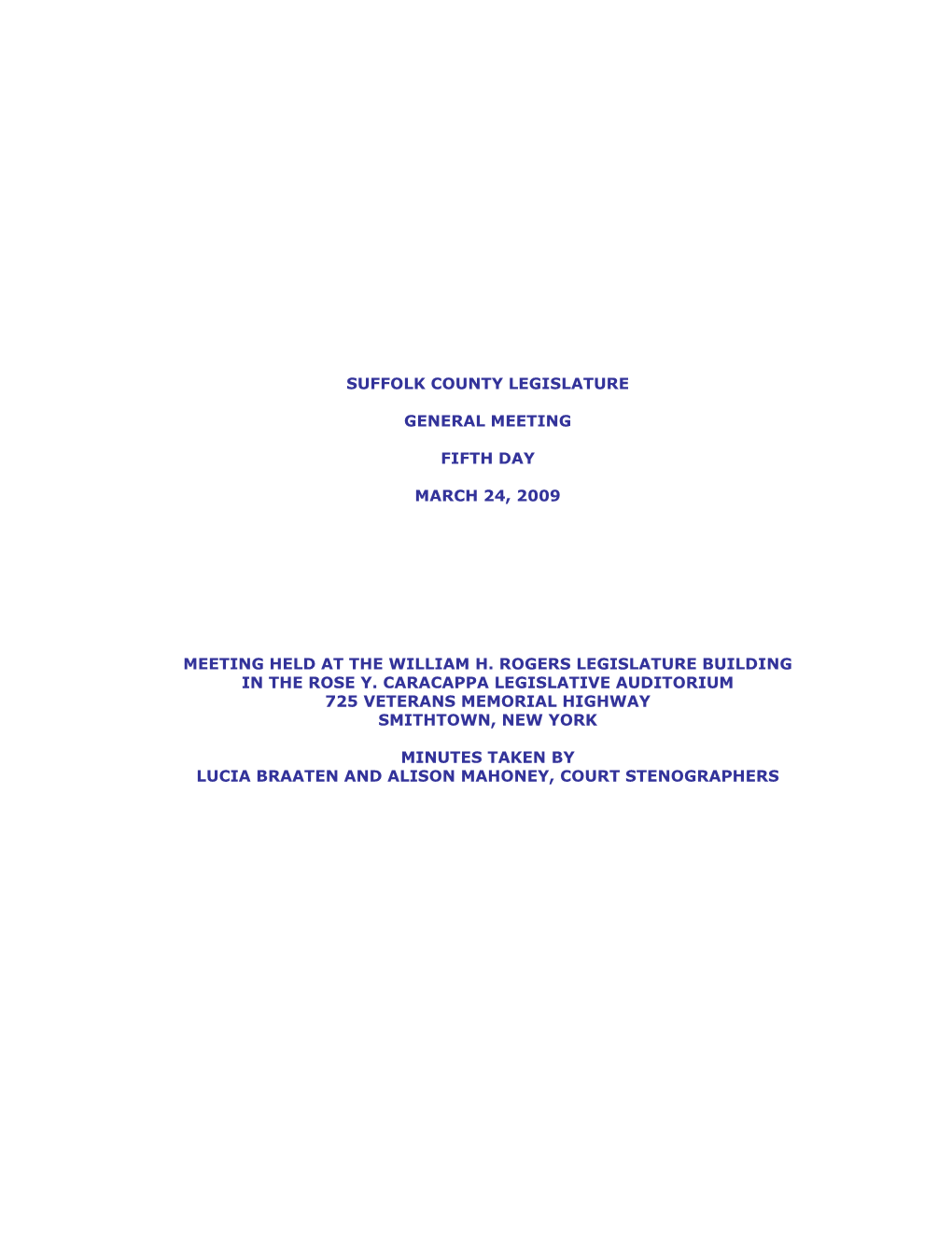 03/24/2009 General Meeting Minutes (PDF)