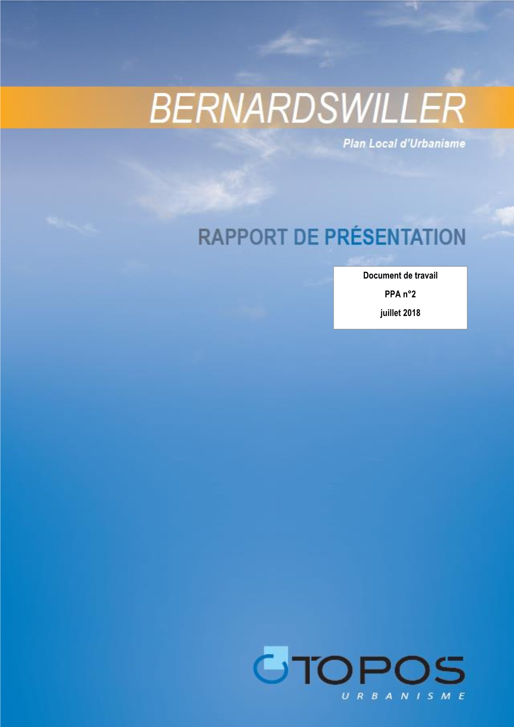 Document De Travail PPA N°2 Juillet 2018