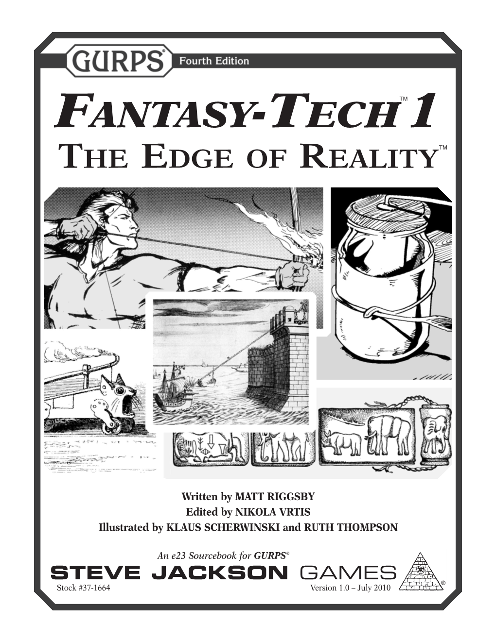 GURPS Fantasy-Tech 1: the Edge of Reality Can Be Found at Floral Clock (TL4)