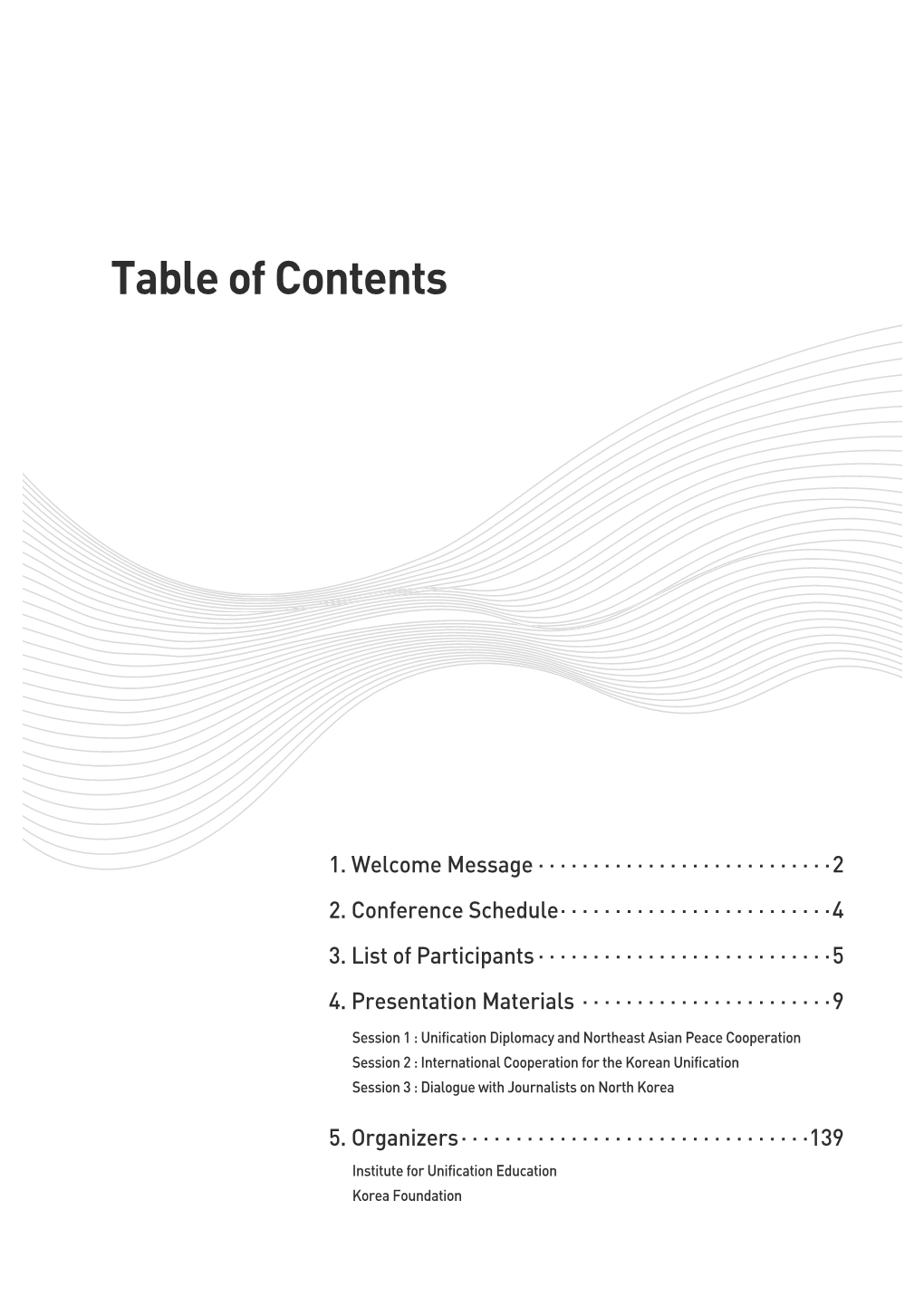 Table of Contents