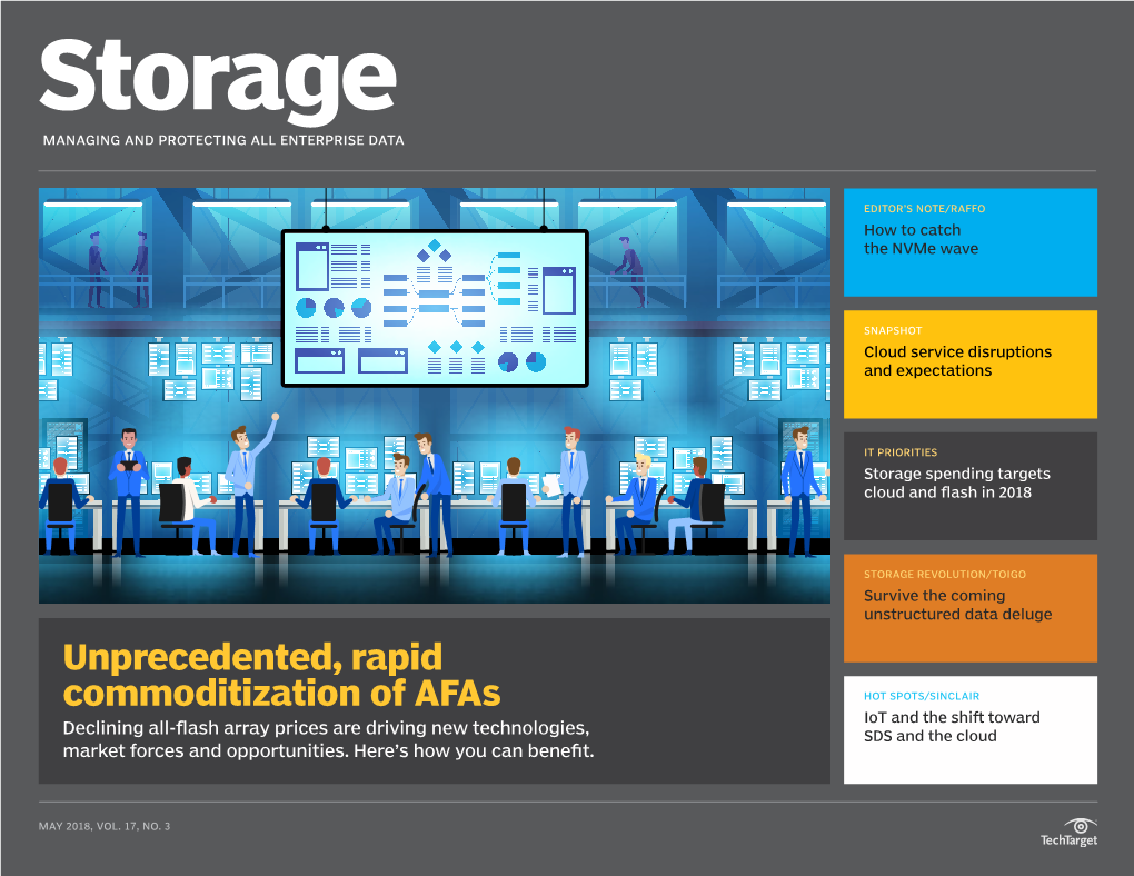 Storage MANAGING and PROTECTING ALL ENTERPRISE DATA