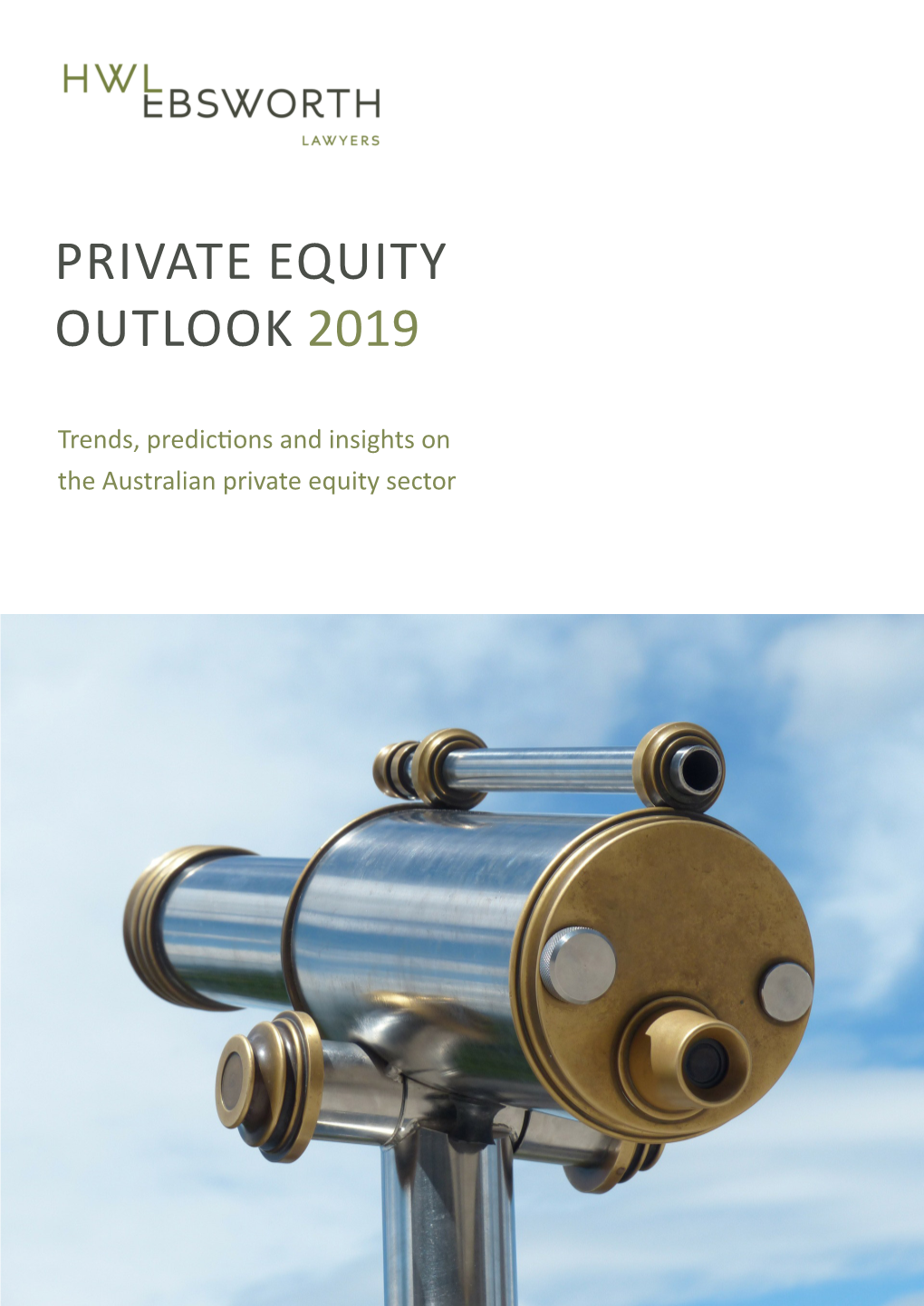 Private Equity Outlook 2019