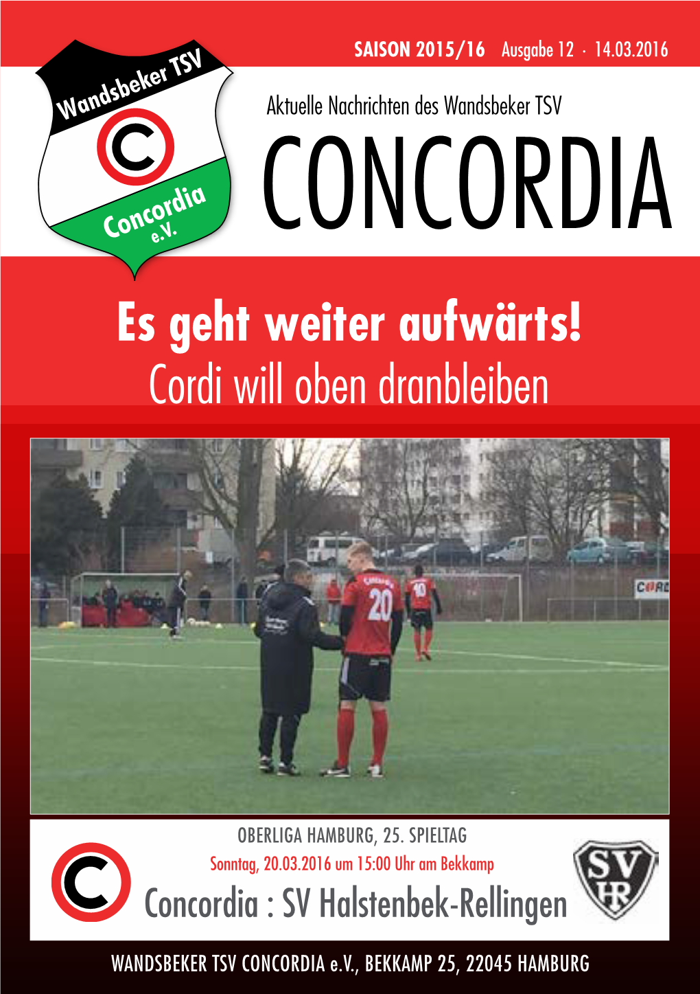 Cordi Will Oben Dranbleiben