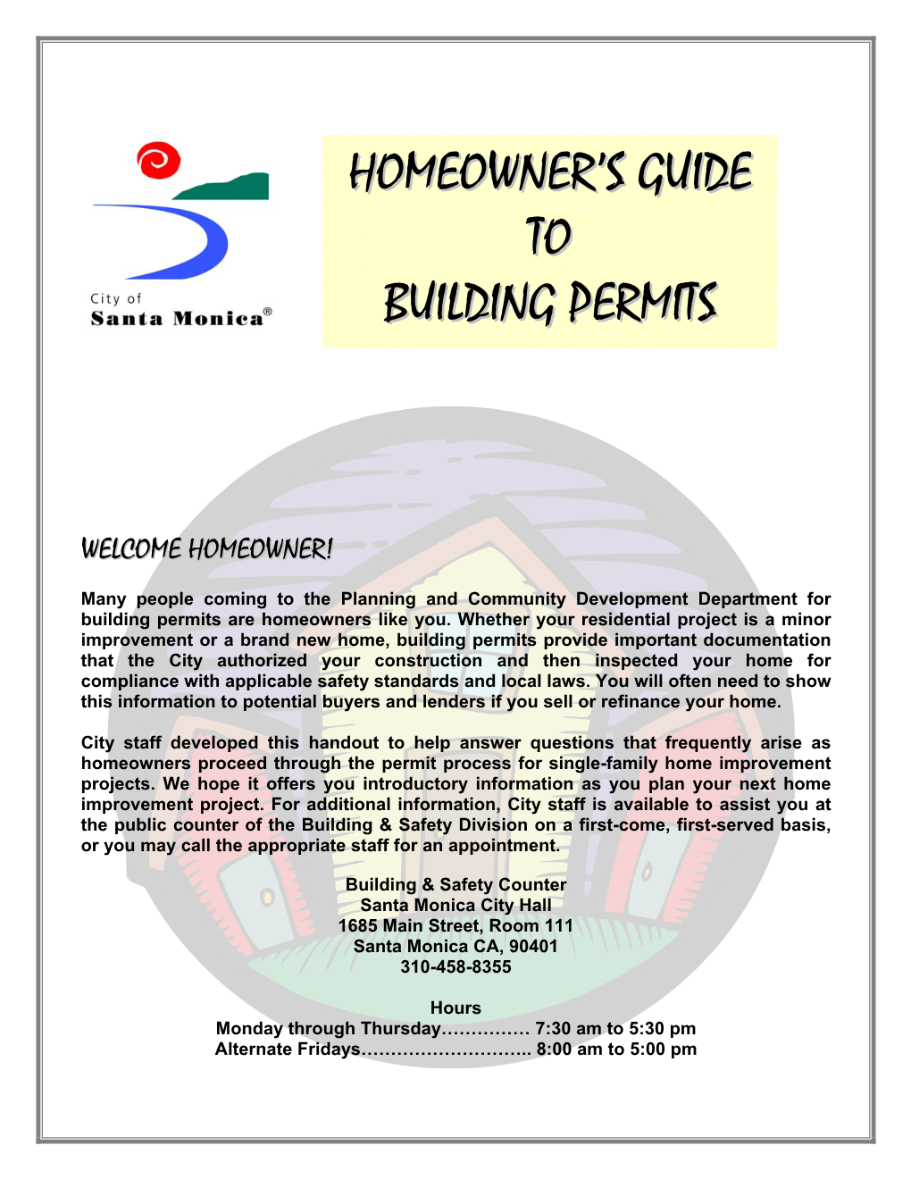 Homeowner's Guide to Building Permits