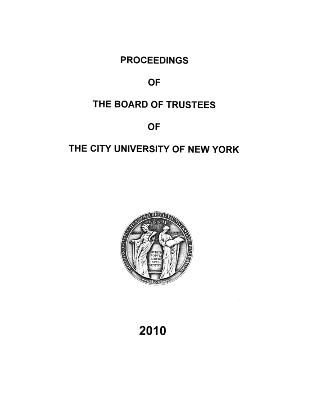 Board Meeting Minutes 2010