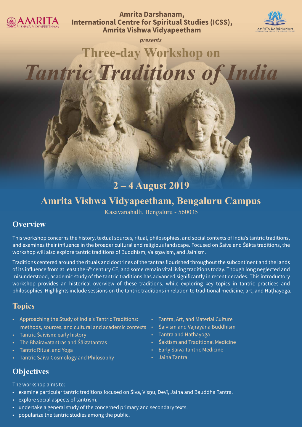 Three-Day Workshop on Tantric Traditions of India