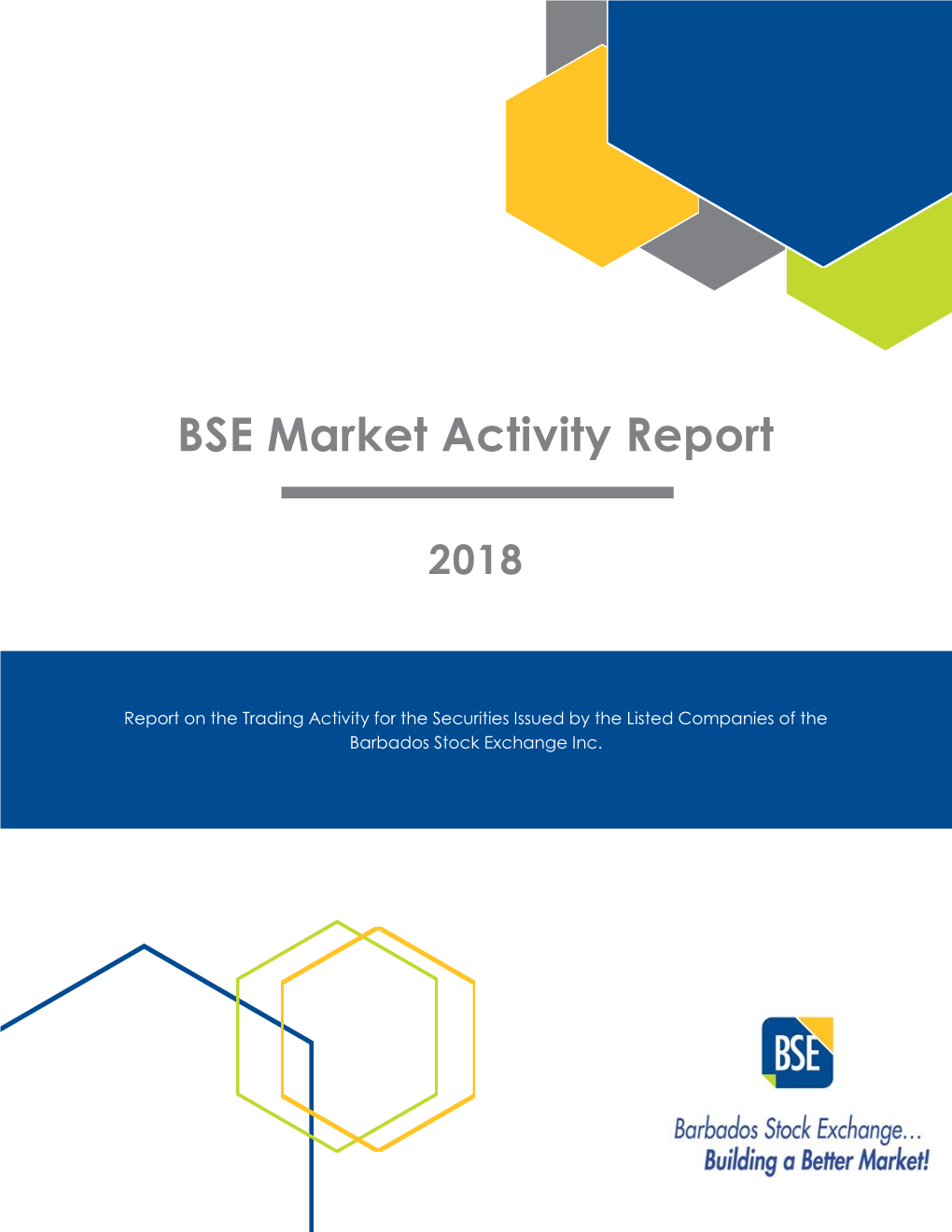 BSE Market Activity Report 2018