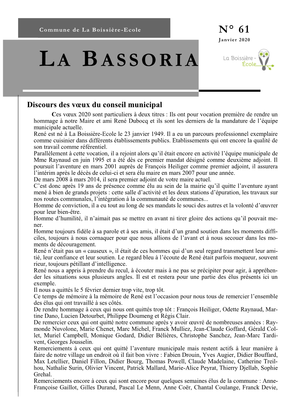 La Bassoria Page 3 Elections Municipales Info Les Élections Municipales Ont Lieu Tous Les Six Ans