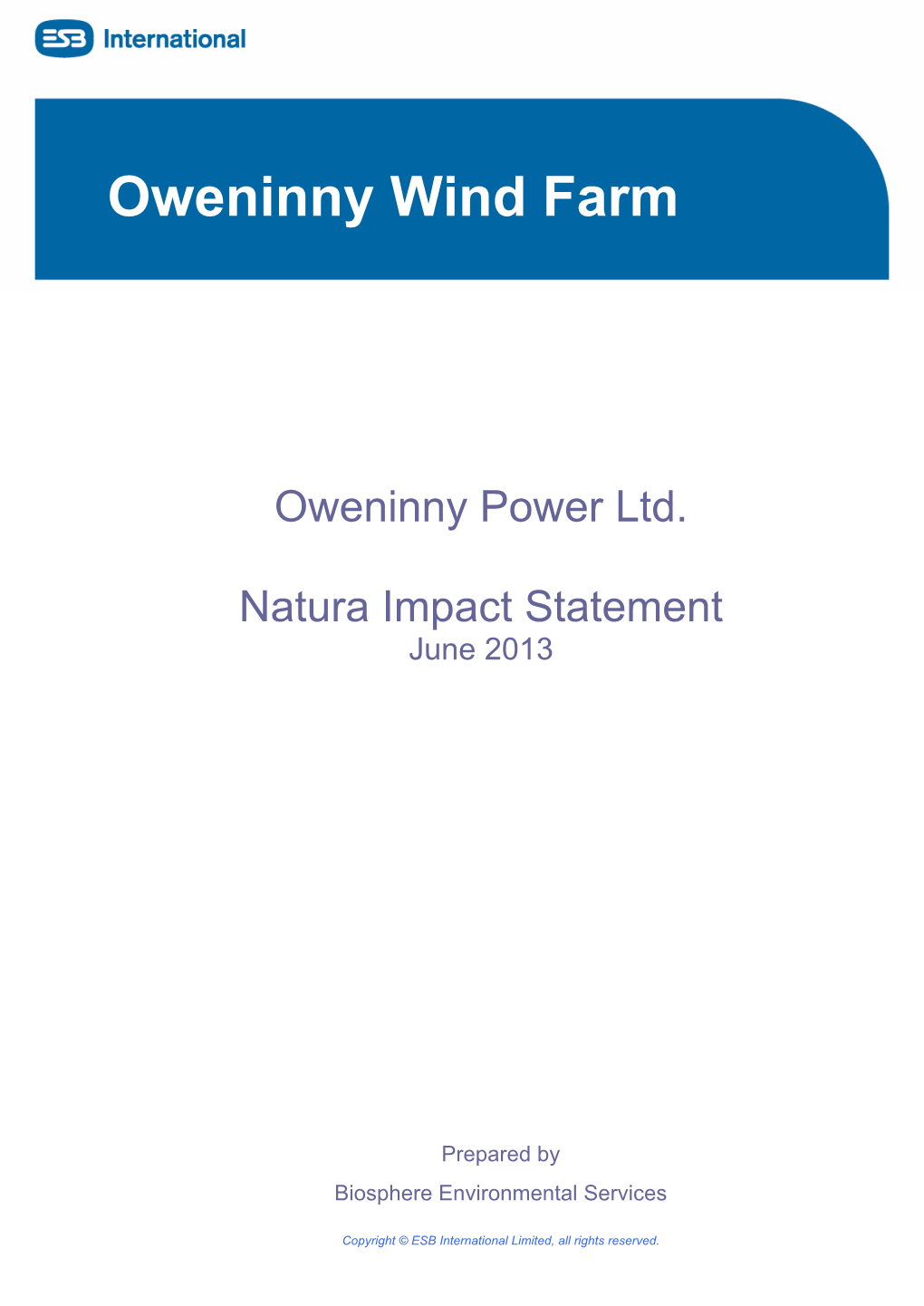 Oweninny Wind Farm