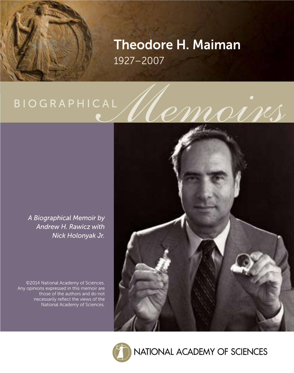 Theodore H. Maiman 1927–2007