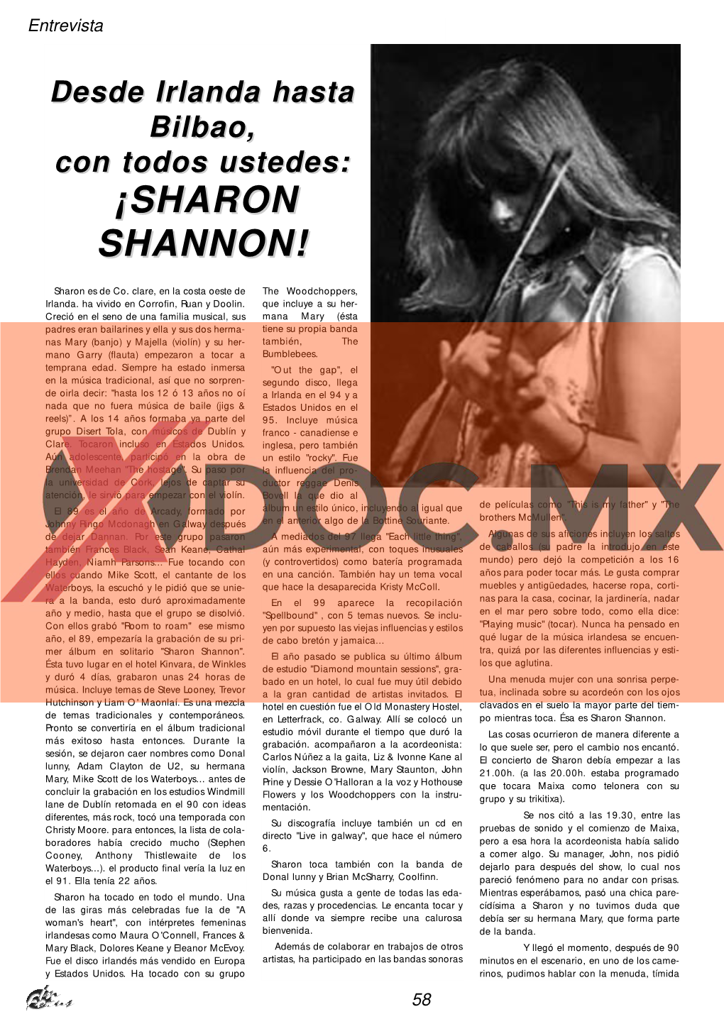 ¡Sharon Shannon!Shannon!