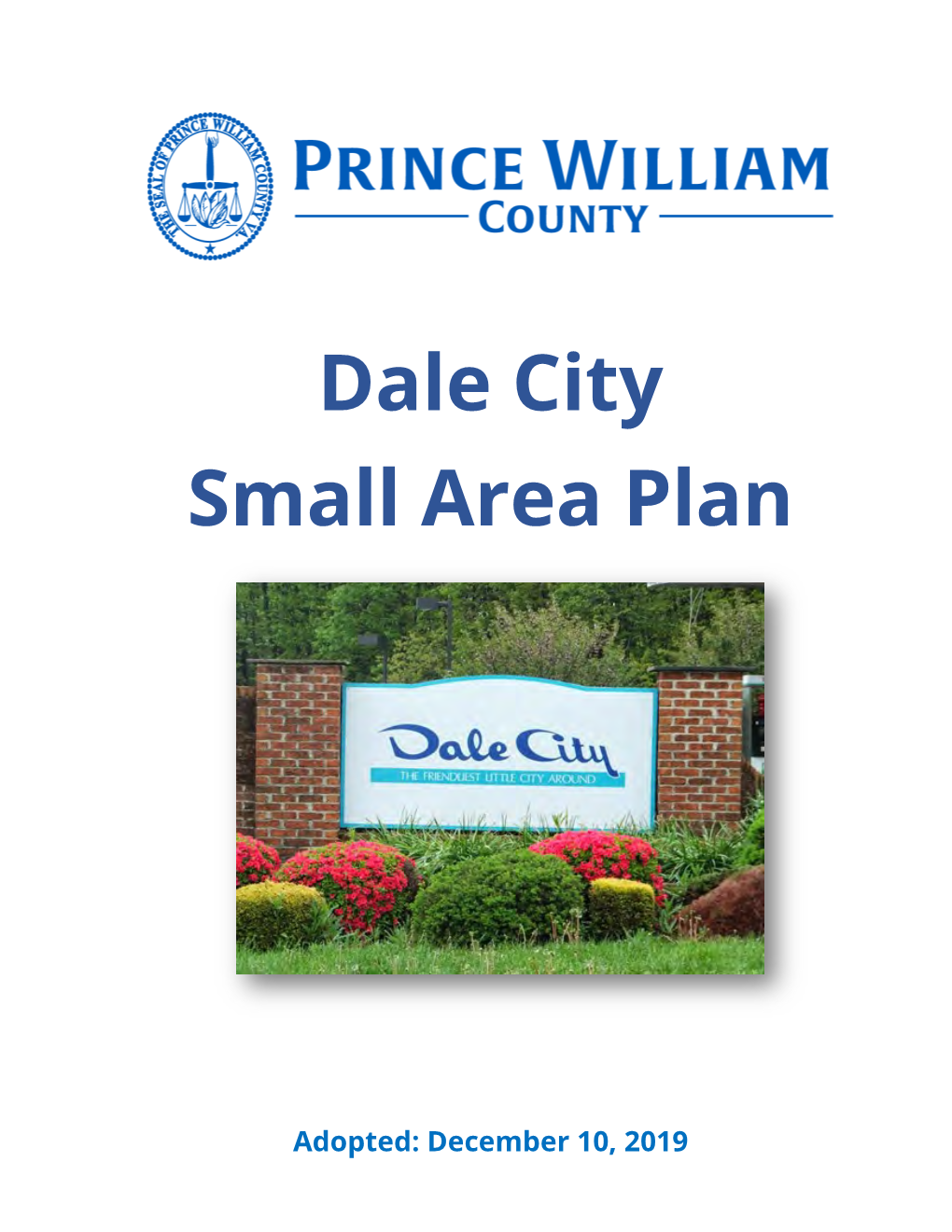Dale City Small Area Plan