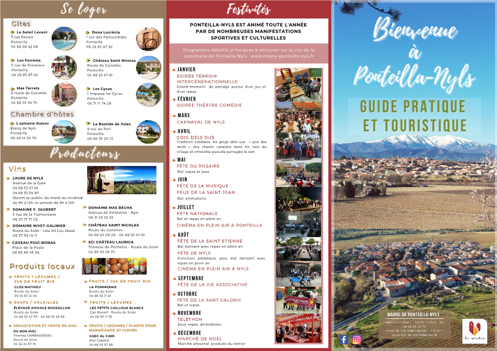 Guide Touristique 2021 Ponteilla-Nyls