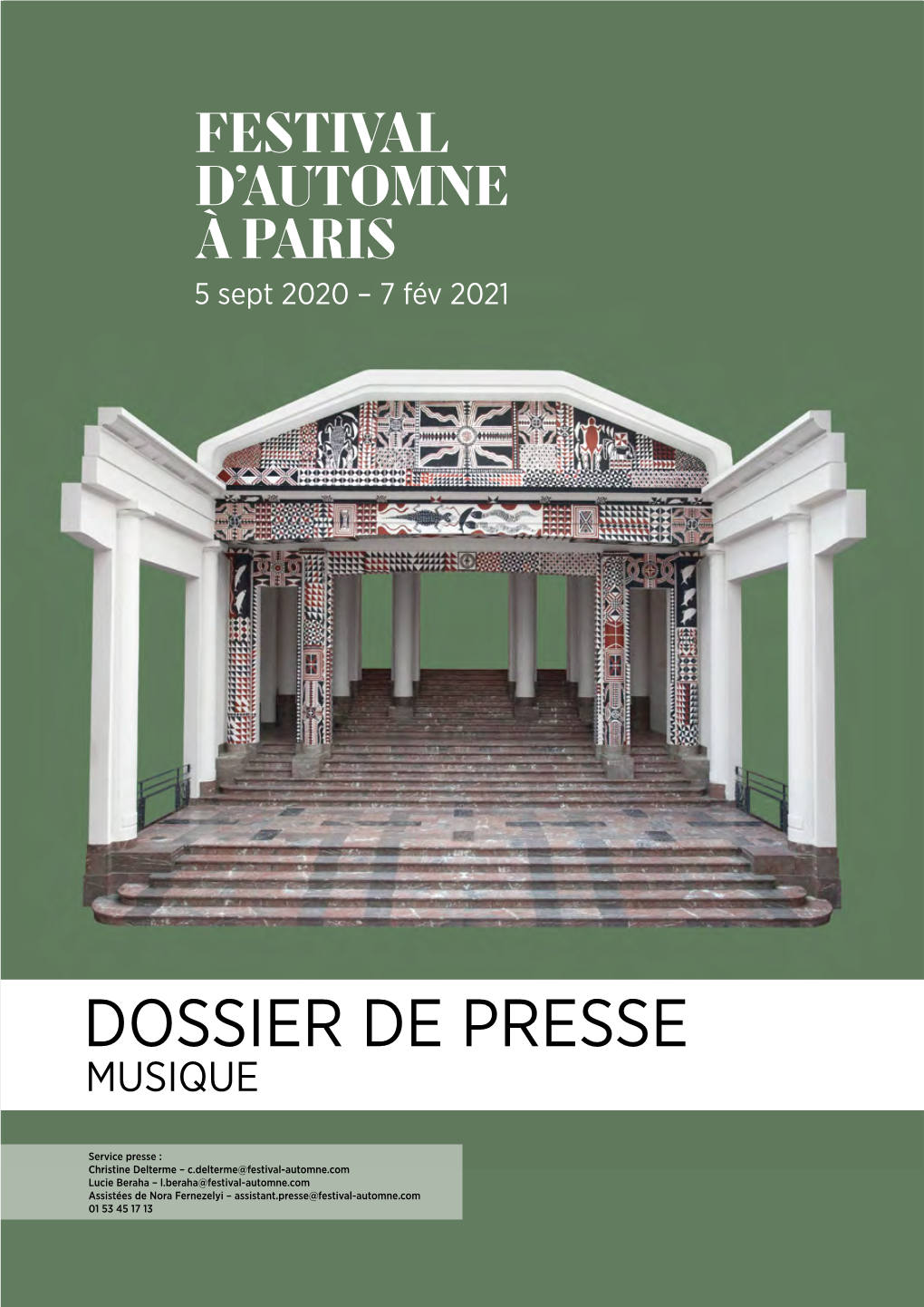 Dossier De Presse Musique