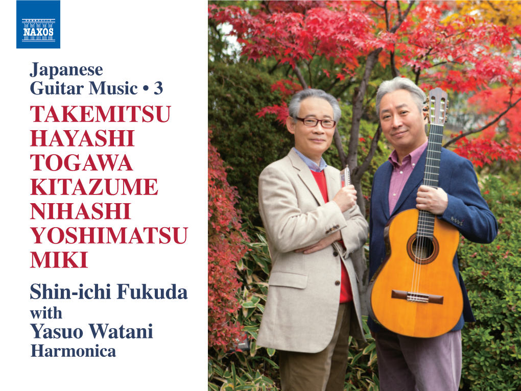 Takemitsu Hayashi Togawa Kitazume Nihashi Yoshimatsu