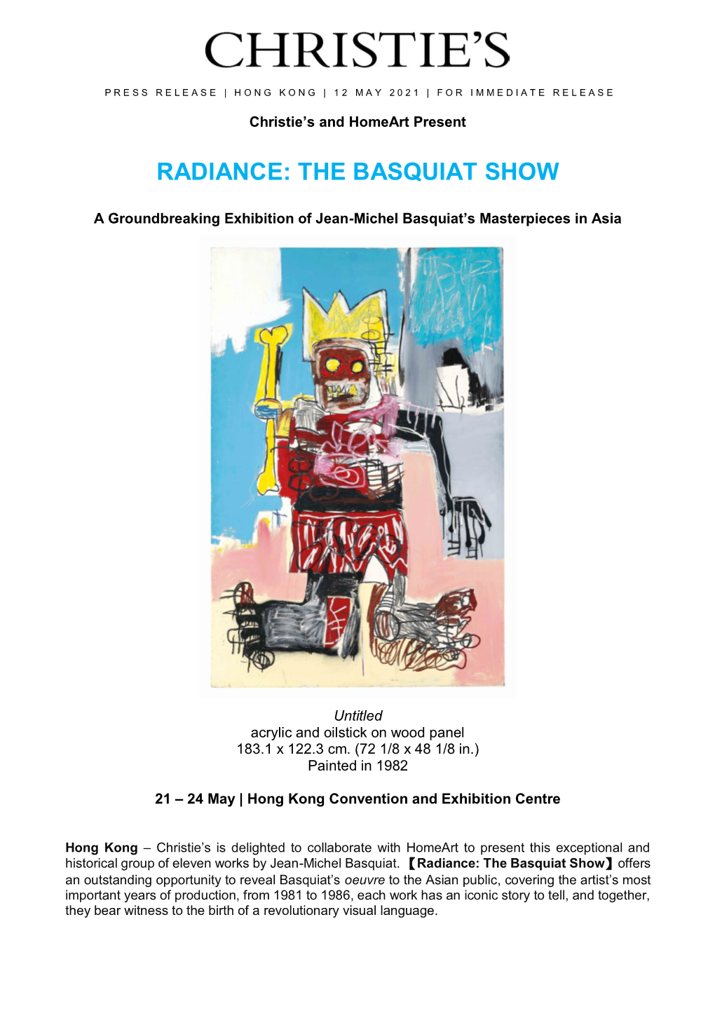 Radiance: the Basquiat Show