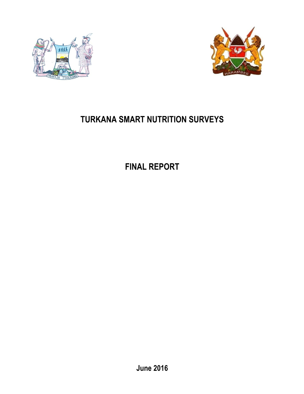 Turkana Smart Nutrition Surveys Final Report