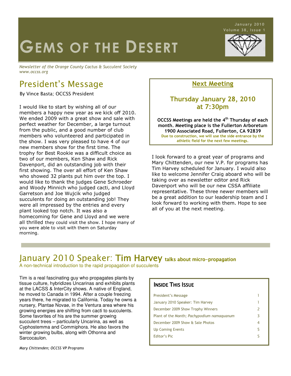 Gems of the Desert