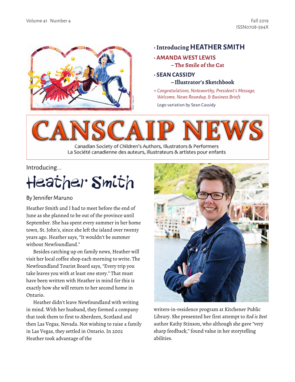 CANSCAIP News Fall 2019 V2