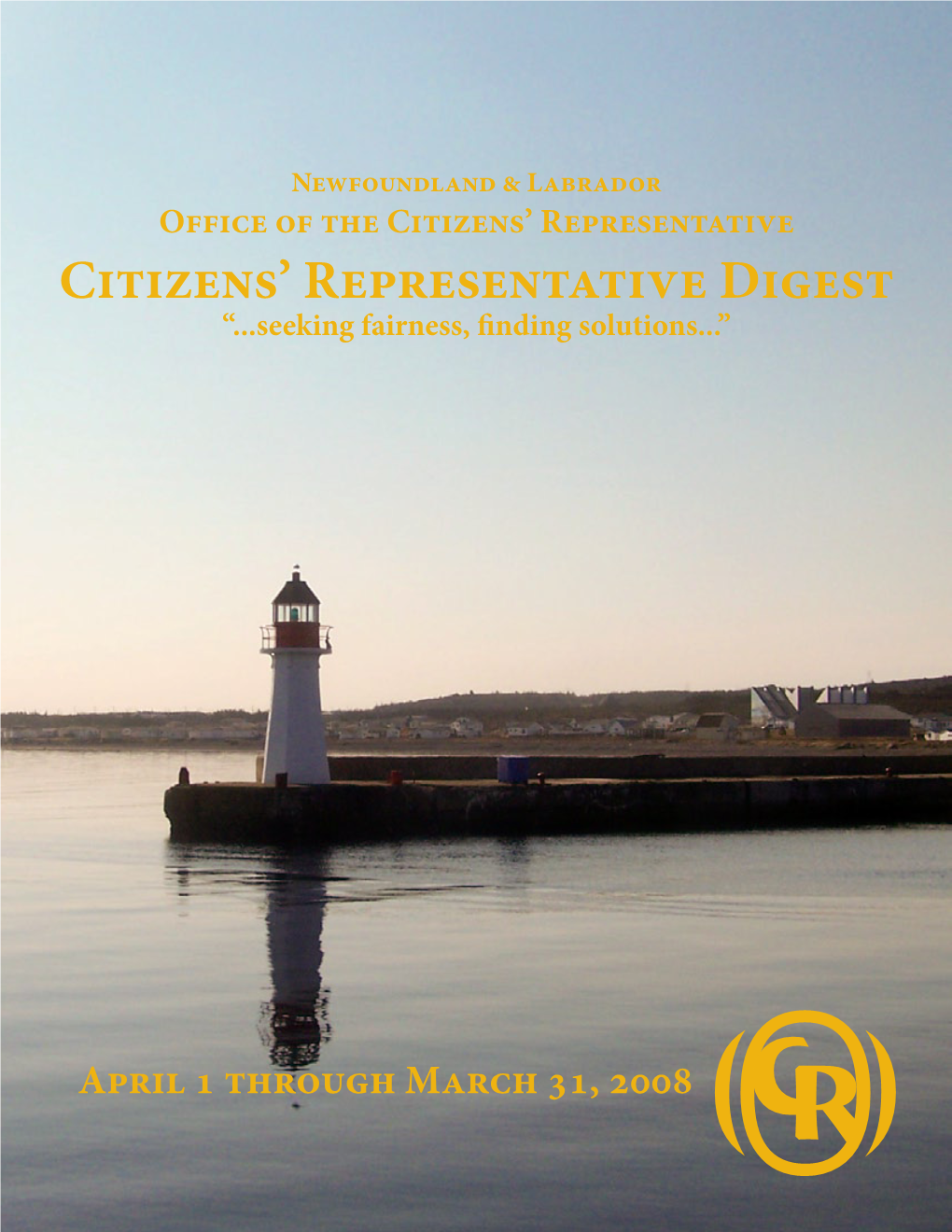 Citizens' Representative Digest