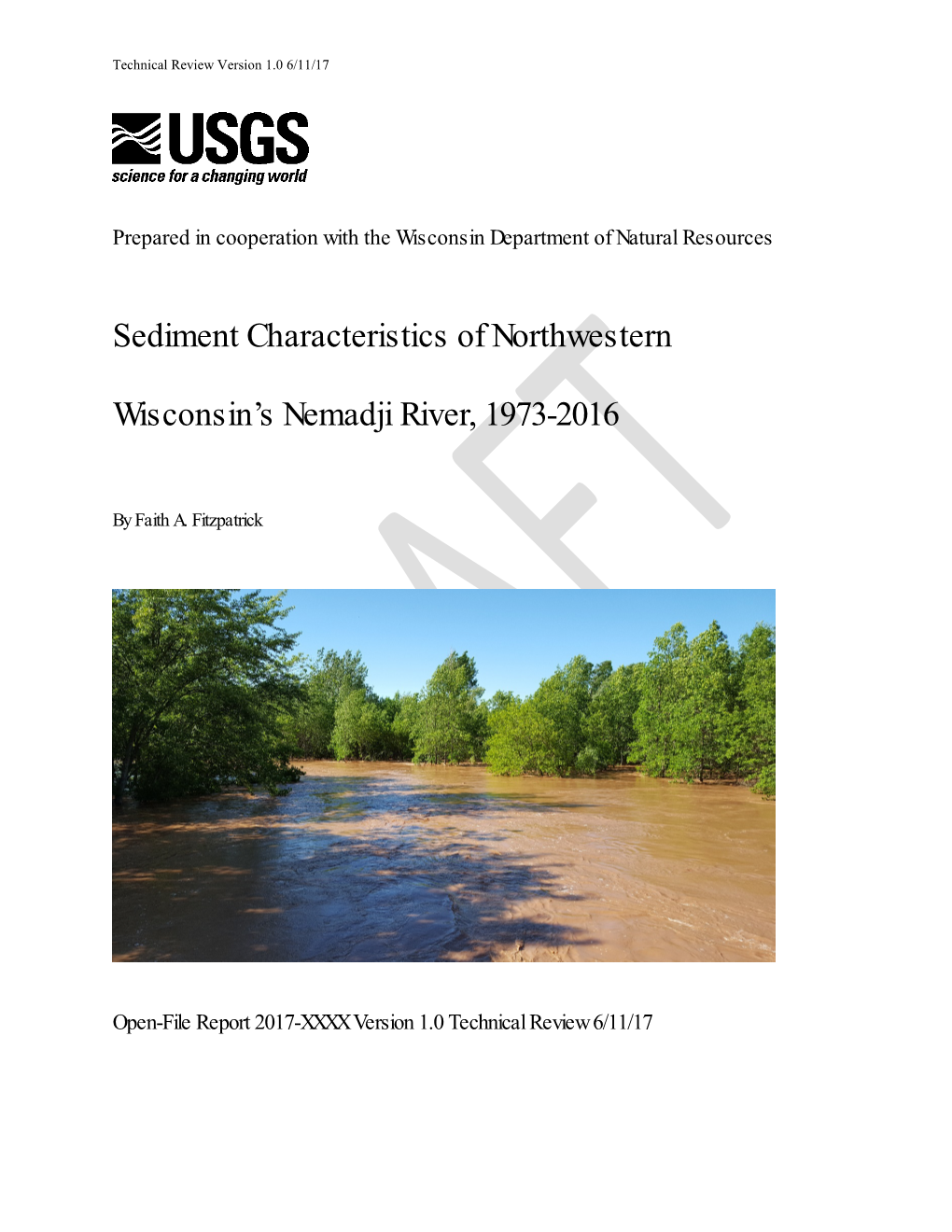 Sediment Characteristics of Northwestern Wisconsin's Nemadji
