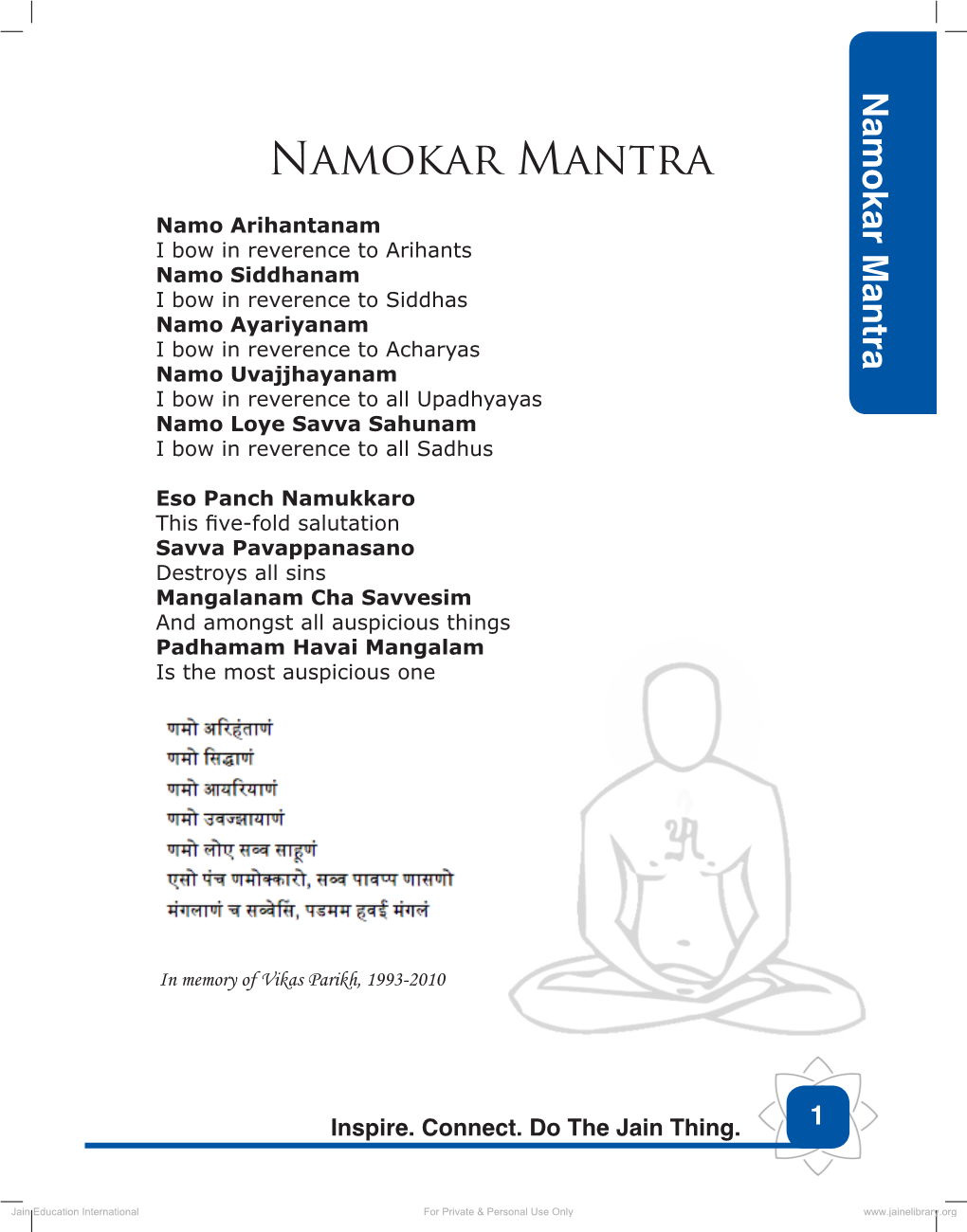 Namokar Mantra