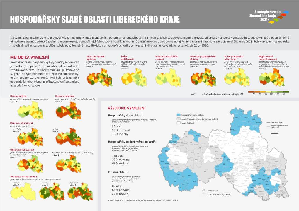 Hospodářsky Slabé Oblasti Libereckého Kraje 2021+